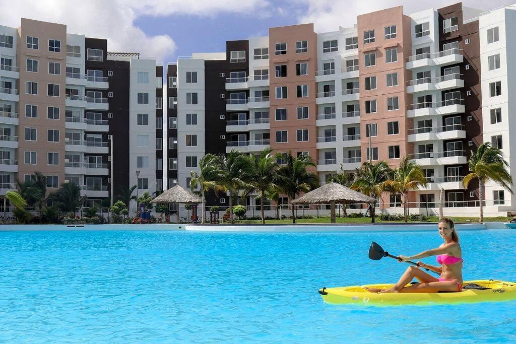 Departamento Con Laguna Artificial Cancún Exteriér fotografie