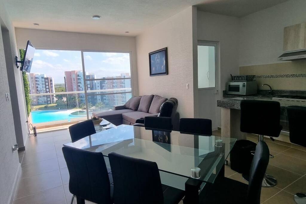 Departamento Con Laguna Artificial Cancún Exteriér fotografie